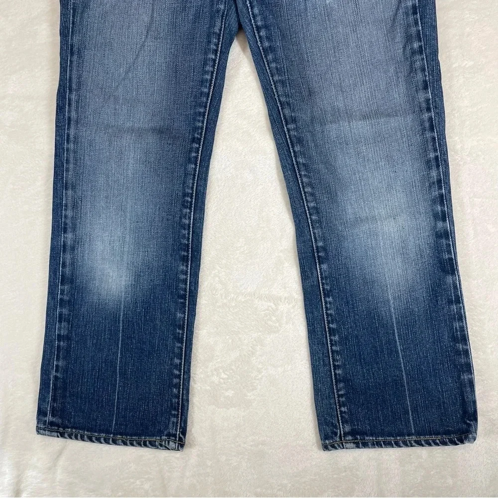 Paige Laurel Canyon low rise cropped capris women’s 27 embellished pockets